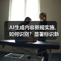 AI生成内容新规实施,如何识别?显著标识新规解读(图1) AI生成内容新规实施,如何识别?显著标识新规解读(图1)