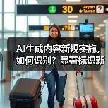 AI生成内容新规实施,如何识别?显著标识新规解读(图3) AI生成内容新规实施,如何识别?显著标识新规解读(图3)