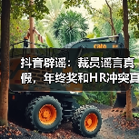 抖音辟谣:裁员谣言真假,年终奖和HR冲突真相(图3) 抖音辟谣:裁员谣言真假,年终奖和HR冲突真相(图3)