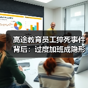 高途教育员工猝死事件背后:过度加班成隐形杀手?(图3) 高途教育员工猝死事件背后:过度加班成隐形杀手?(图3)