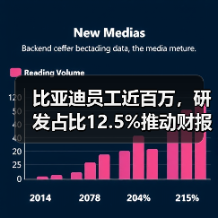 比亚迪员工近百万，研发占比12.5%推动财报增长（图1）