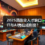 2025酒旅业人才缺口:IT与AI岗位成刚需?(图2) 2025酒旅业人才缺口:IT与AI岗位成刚需?(图2)