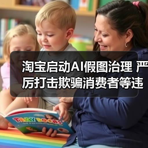 淘宝启动AI假图治理 严厉打击欺骗消费者等违规行为（图1）