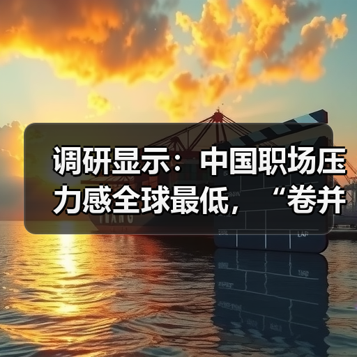 调研显示：中国职场压力感全球最低，“卷并快乐”人群比例最高（图4）