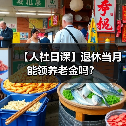 【人社日课】退休当月能领养老金吗？（图1）