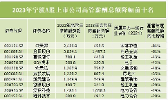 宁波A股高管薪酬榜出炉，这些赛道“打工人”薪资领跑(图4)