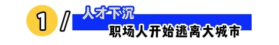 职场人返乡就业趋势与个人发展自洽之道(图1) 职场人返乡就业趋势与个人发展自洽之道(图1)
