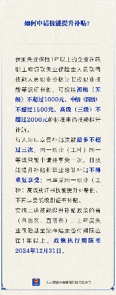 技能提升补贴申请条件与标准详解，助你轻松申领(图1)